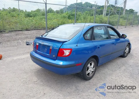 2005 Hyundai Elantra Gls/Gt из США, поврежденный, VIN KMHDN56D65U136395